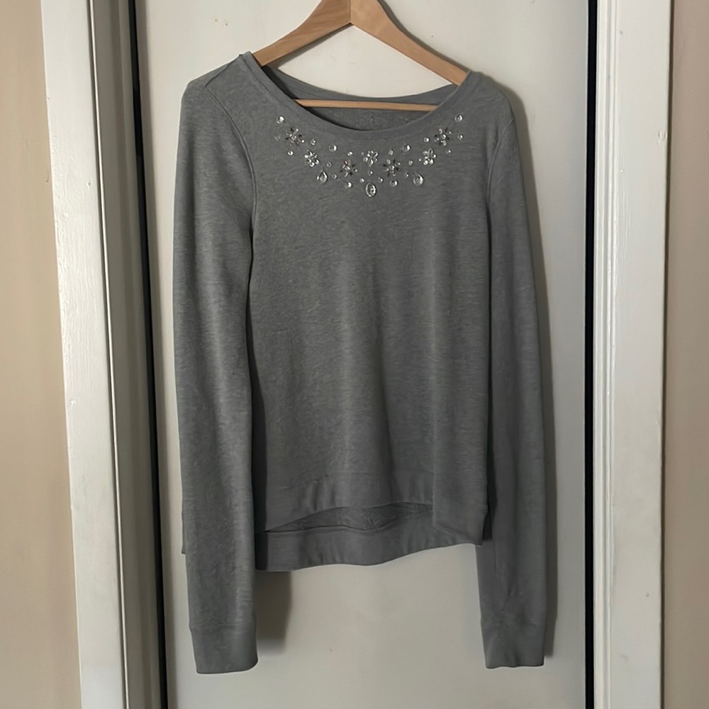 Grey Hollister Sweater